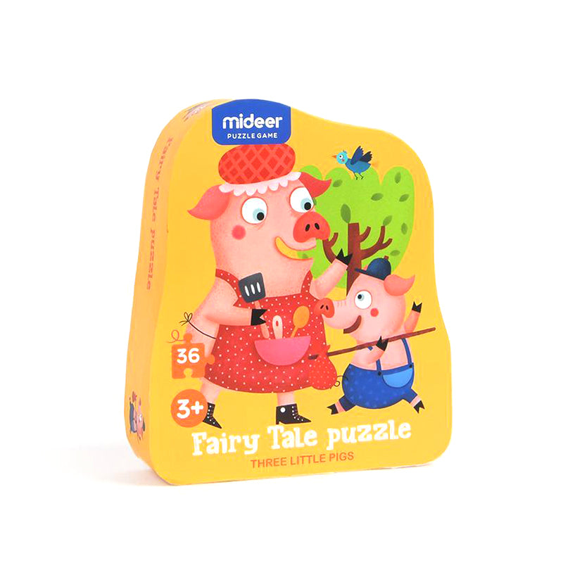 Mideer Fairy Tale 36-Piece Puzzle: The Three Little Pigs