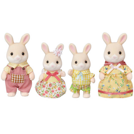 Limited Edition Marguerite Rabbit Family - Happki