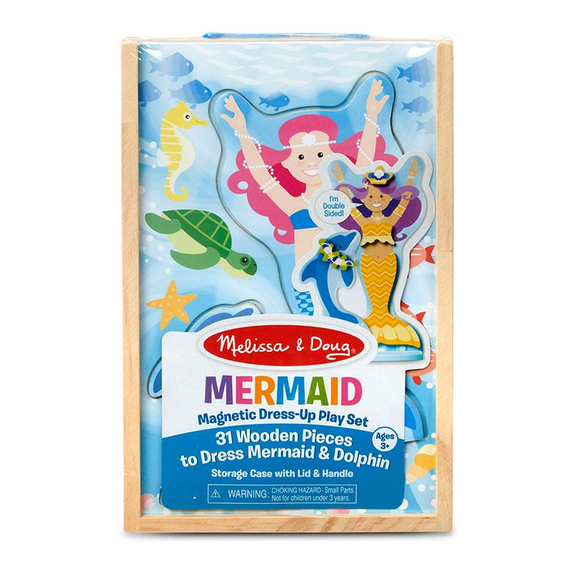 Mermaid Magnetic Dress-Up Play Set - Happki