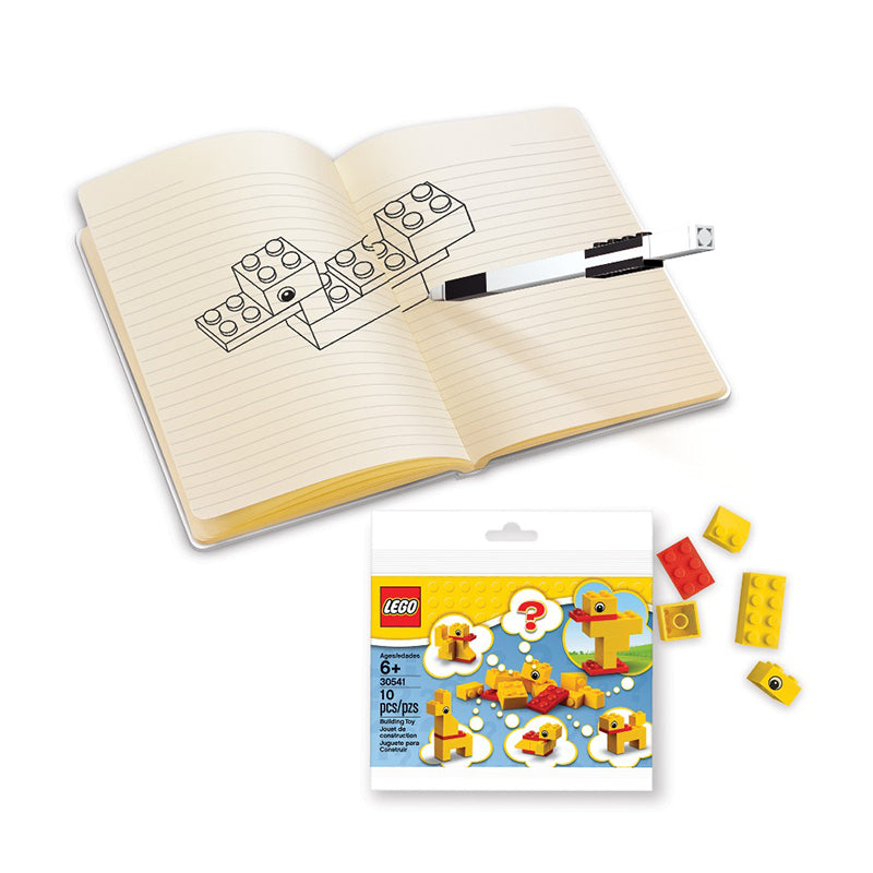 LEGO® Duck Build Notebook & Pen Set - Happki