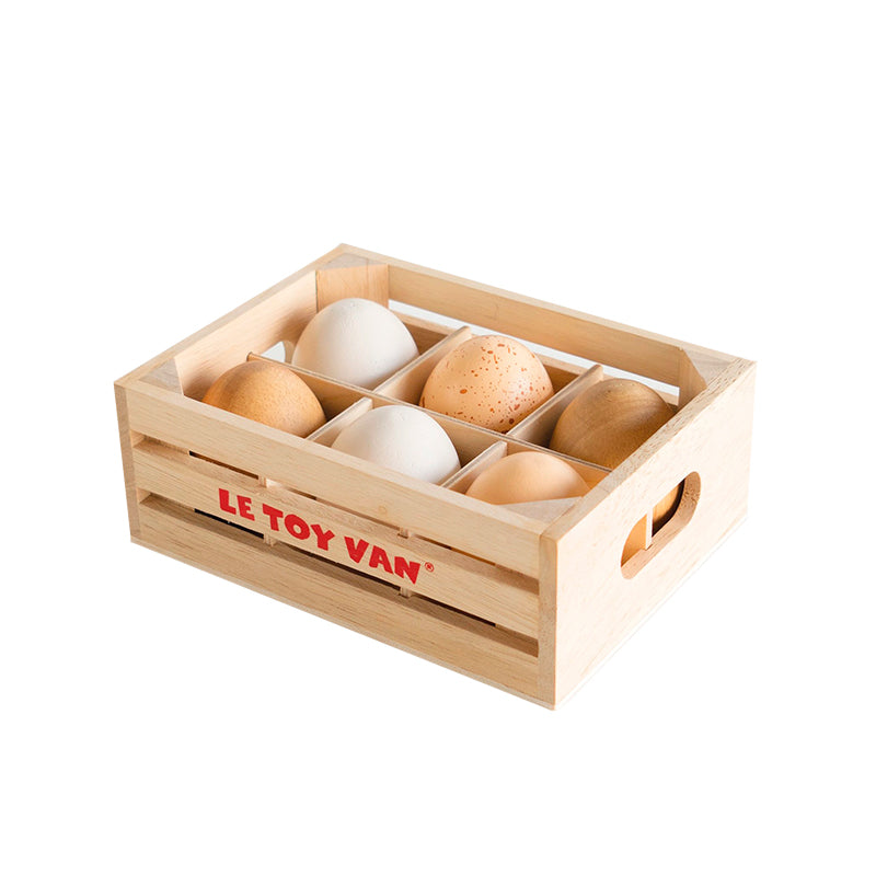 Farm Eggs Half Dozen Crate - Happki