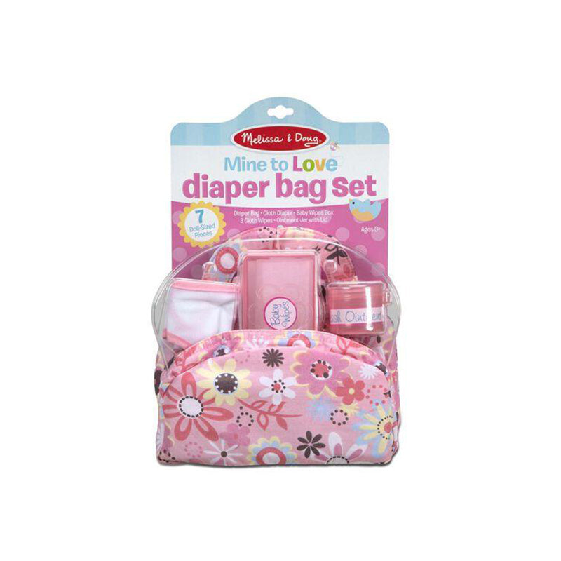 Melissa and Doug Mine To Love Diaper Bag Set