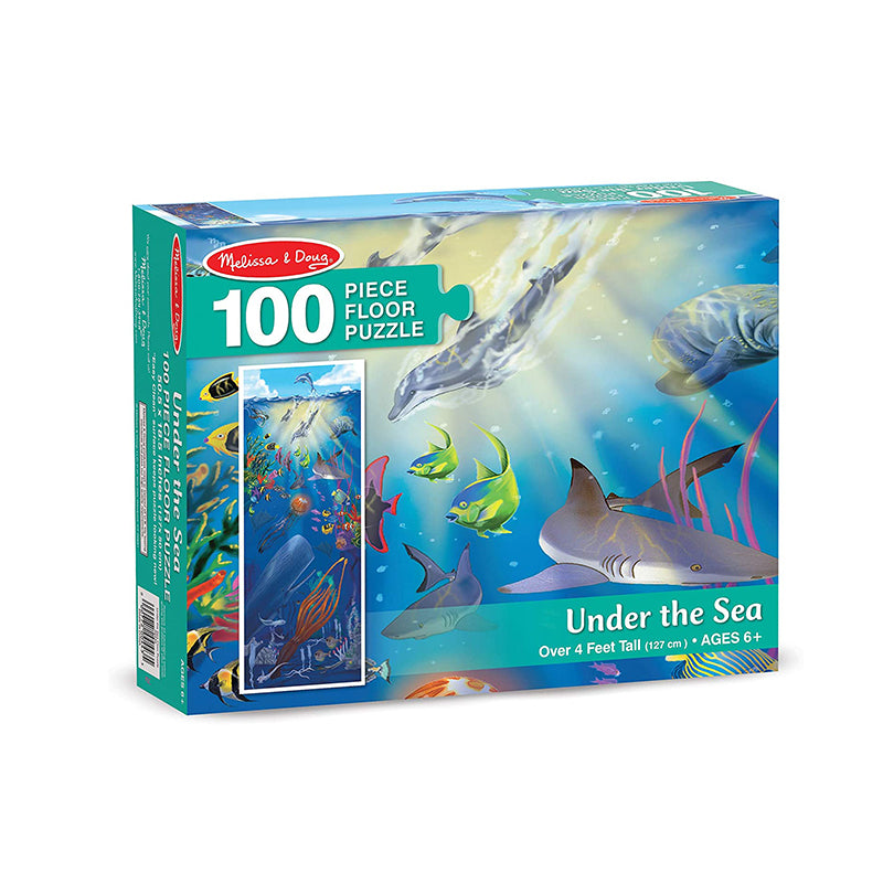 Melissa and Doug Under The Sea 100 piece Floor Puzzle