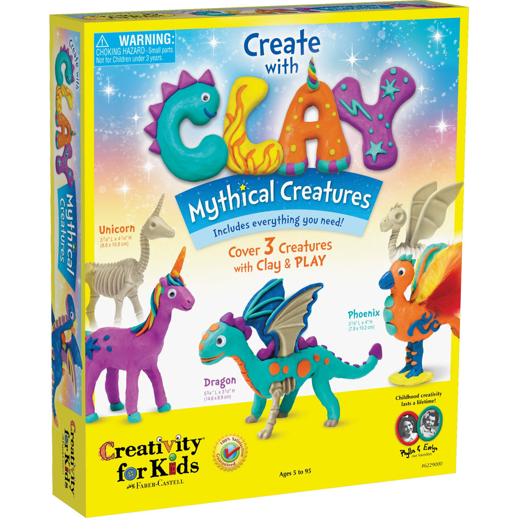 Create With Clay Mythical Creatures - Happki